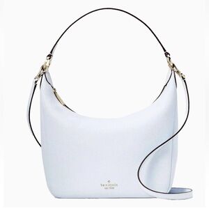 New Kate Spade Leila Shoulder Bag Pebble Leather Taro Milk